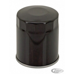 Filtre à huile noir 30 microns pour 1340 Evo et Sportster Evo (OEM 63805-80A, 63796-77A) 121188 Pièces pour Harley-Davidson