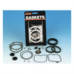 Kit de réparation James Gasket pour le carburateur Keihin CV des Harley-Davidson (OEM 27006-88) 234441 Pièces pour Harley-Dav...