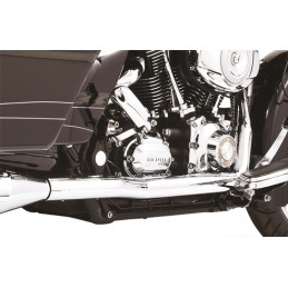 Collecteur d’échappement chromé Freedom Performance True Dual pour Harley Touring 2009-2016 735707 Pièces et accessoires pour...