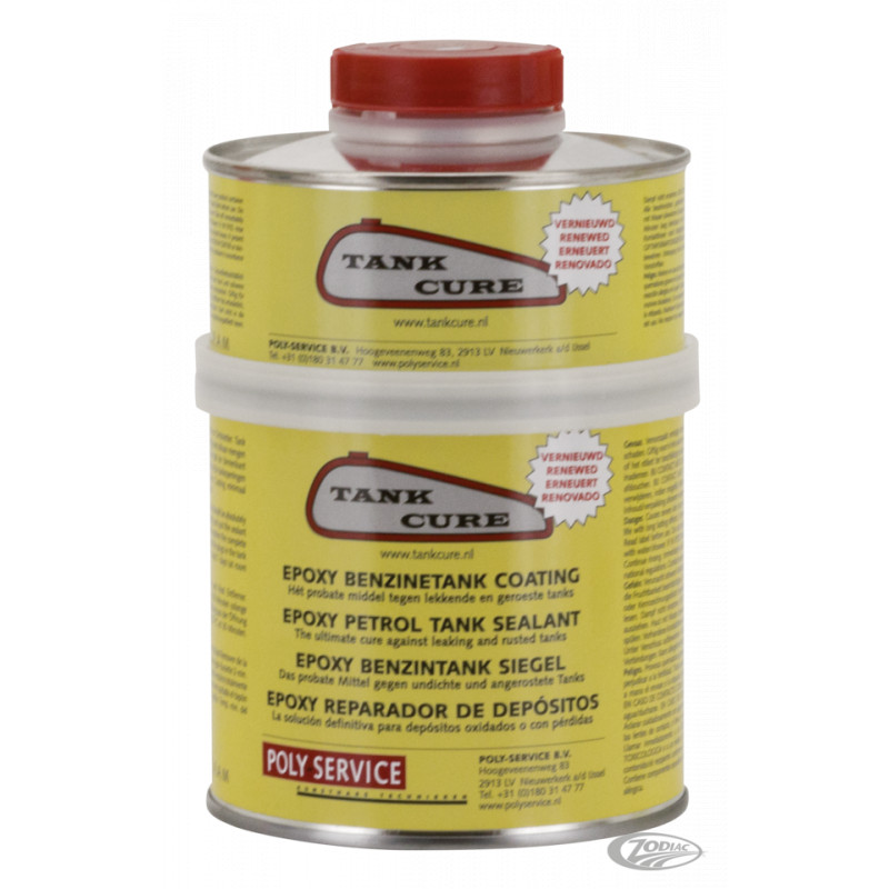 Traitement de réservoir Tank Cure Epoxy 450 gr. pour les réservoirs jusqu'à  20 litres (5,3 gallons) 752903 Réservoirs d'essence