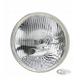 Optique de phare H4 7" (178 mm) homologuée CEE 165202 Pièces pour Harley-Davidson