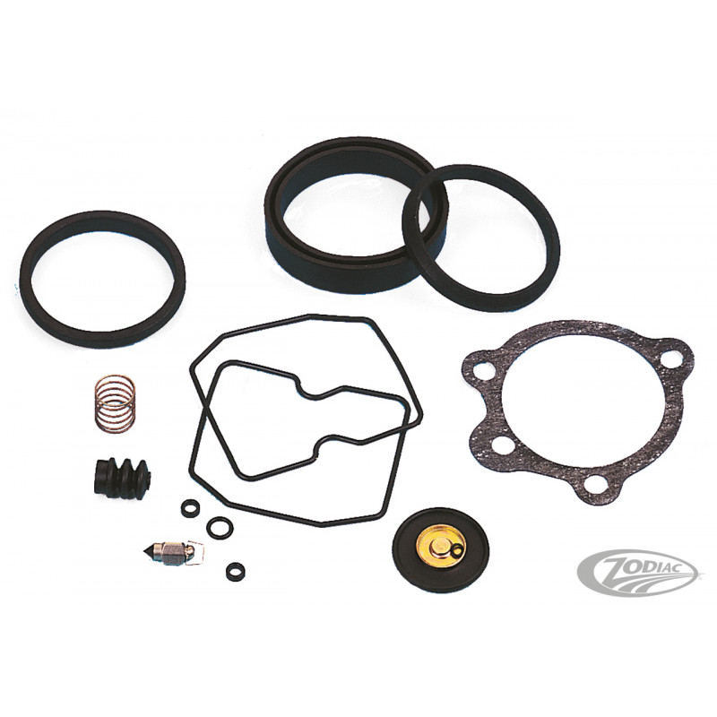 Kit de réparation Zodiac pour le carburateur Keihin CV des Harley-Davidson OEM 27006-88 243096 Pièces pour carburateur Keihin CV