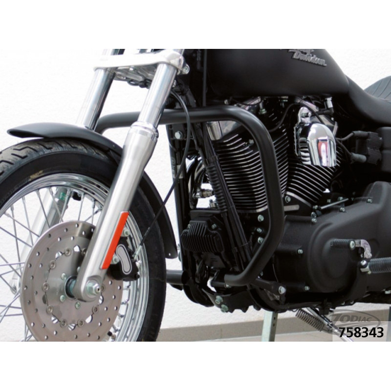 Pare cylindre noir 758343 Pare-Cylindre pour Harley Davidson