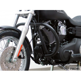 Pare cylindre noir pour Dyna 2006-2017 758345 Pièces pour Harley-Davidson