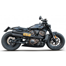 Echappement réglable MCJ pour RH1250S Sportster S 749833 Pièces pour Harley-Davidson