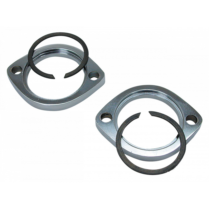 Brides inox poli de montage d'échappement et circlips OEM 65184-02 027584 Accessoires d'échappement