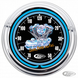 Horloge murale Zodiac néon Ironhead 999969 Pièces pour Harley-Davidson