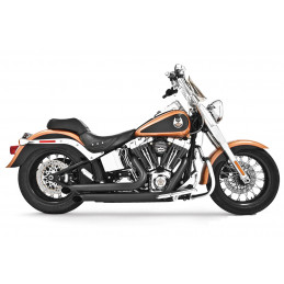 Echappement homologué Freedom Performance Declaration Turn Out noir 764579 Ligne pour Softail