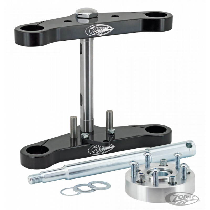 Kit tés larges Zodiac angle stock alu anodisé noir 732116 Kits Tés larges & Tés