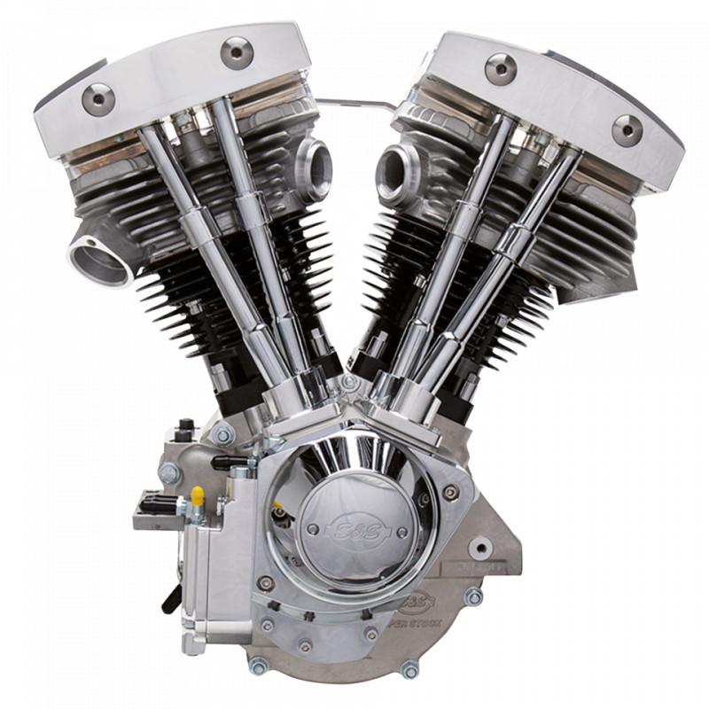 Moteur S&S Shovelhead SH80, 1,340cc, carter d'allumage usiné, sans allumage ni carburateur 783161 Moteurs complets S&S