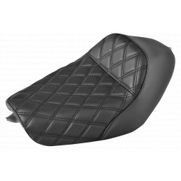 Selle solo CC Rider Taper Tail full diamond 770813 Selles pour Sportster