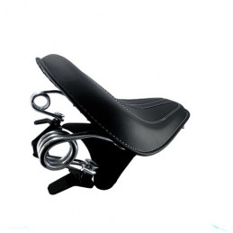 Selle solo CC Rider Rider Spring à ressort 770831 Selles pour Sportster