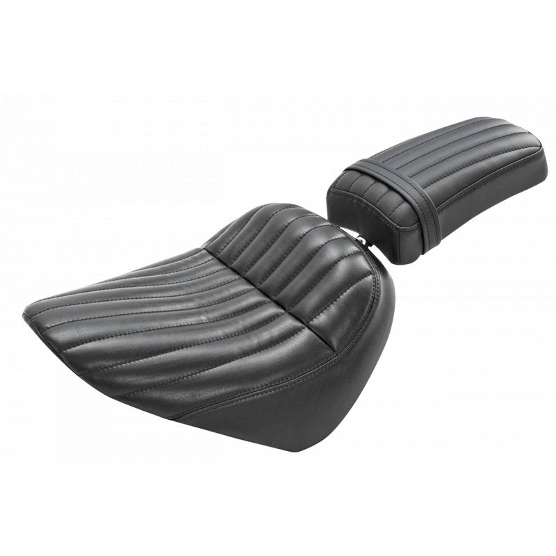 Selle CC Rider 2-up Tuck-and-Roll pour Milwaukee Eight 770833 Selles pour Milwaukee Eight Softail