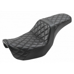 Selle CC Rider full diamond biplace 770816 Selles pour Dyna Glide