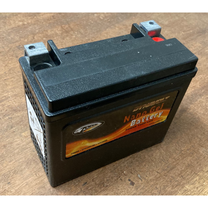 Batterie Dynavolt Nano Gel remplace les batteries YTX20-BS, 20AH, 540CA, 360CCA OEM 65991-82B 738868 Batteries DynaVolt Nano Gel