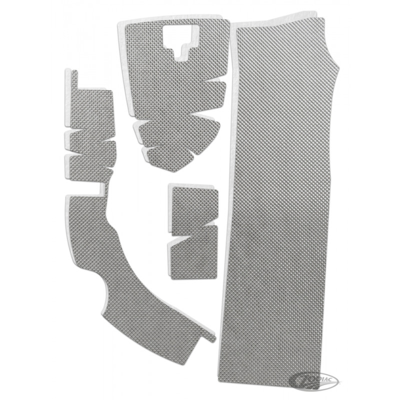 Kit doublure d'isolation thermique de pare-chaleur d'échappement 233876 Echappements pour Indian