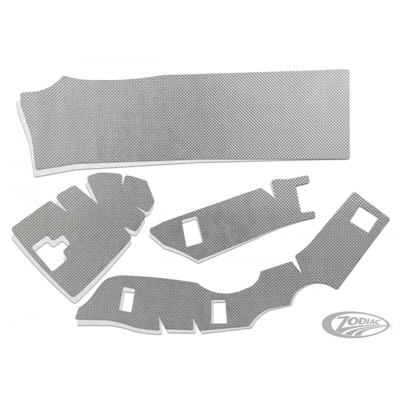 Kit doublure d'isolation thermique de pare-chaleur d'échappement 233877 Echappements pour Indian
