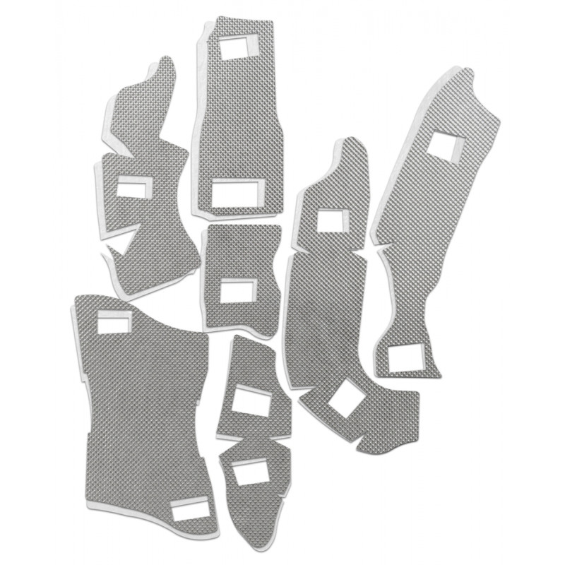 Kit doublure d'isolation thermique de pare-chaleur d'échappement 233871 Accessoires d'échappement
