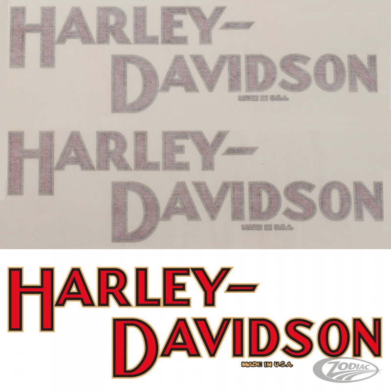 Stickers de réservoir style 1908 à 1932 OEM 5917-08 745889 Stickers et emblemes de Reservoir