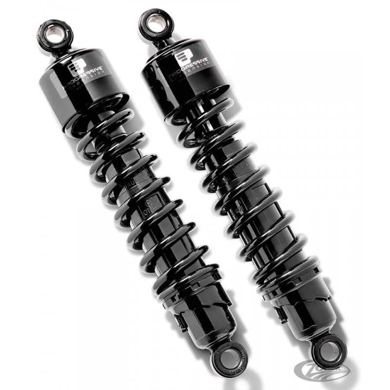 Amortisseurs à Gaz Progressive Suspension 11 1/2" (292mm) noirs 744742 Suspension arrière