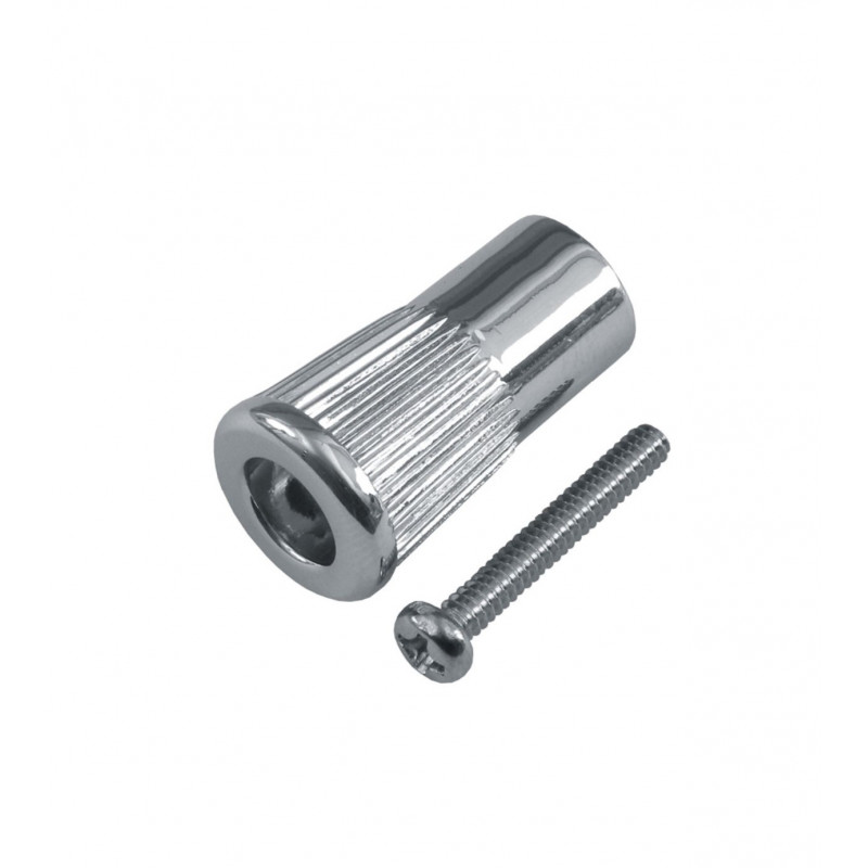 Bouton chromé de remise à zéro de compteur de vitesse OEM 67215-68 & 67217-68 116042 Compteurs de vitesse