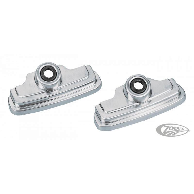 Caches chromés de bougies et boulons de culasse 134122 Pièces pour Harley-Davidson