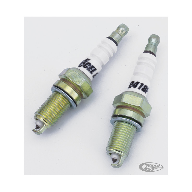 Bougies platine Accel 2418P RA8HC OEM 32362-04 OEM 6R12 237311 Bougies d'allumage Bougies platine Accel 2418P RA8HC OEM 32362-04 OEM 6R12 237311 Bougies d'allumage