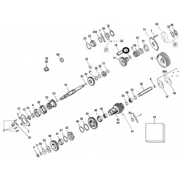 Joint spy d'arbre primaire de boite de vitesses OEM 12013A James Gasket 740391 Boites de Vitesse