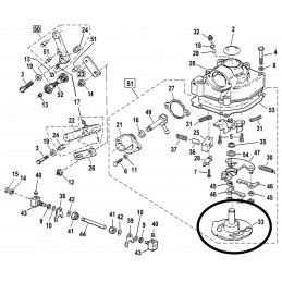 Plateau de came pour sélecteur rotatif OEM 34020-79B 789222 Boites de Vitesse