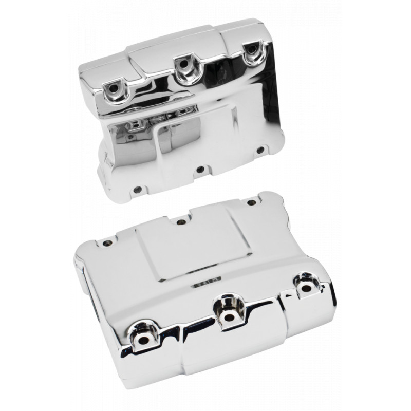 Boitiers caches culbuteurs Twin Cam chromés (OEM supérieur 17572-99 et OEM inférieur 17573-99A) 789593 Cache Culbuteur Boitiers caches culbuteurs Twin Cam chromés (OEM supérieur 17572-99 et OEM inférieur 17573-99A) 789593 Cache Culbuteur