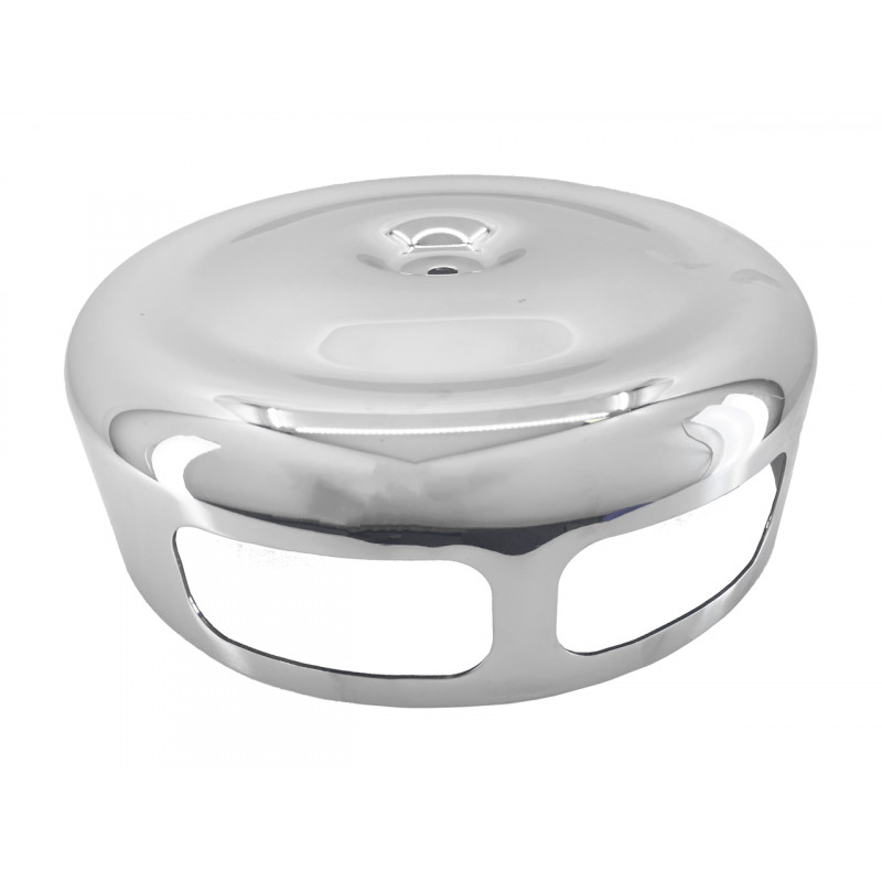 Couvercle de filtre chromé avec ouvertures pour carburateur Mikuni HSR 232601 Carburateur Mikuni HSR 42 pour Harley-Davidson