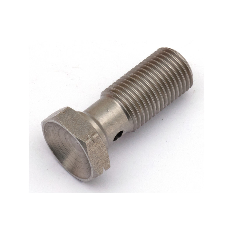 Vis banjo inox M10x1.00 longue 741095 Raccords de frein Vis banjo inox M10x1.00 longue 741095 Raccords de frein