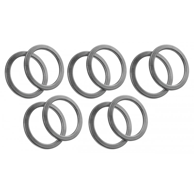 Rondelles joint alu pour banjo 3/8 (10mm) OEM 41732-04, 41751-06A 237532 Raccords de frein