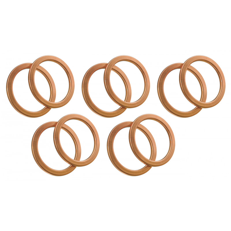 Rondelles joint cuivre pour banjo 7/16 (11mm) OEM 41733-88, 41739-84A 232143 Raccords de frein