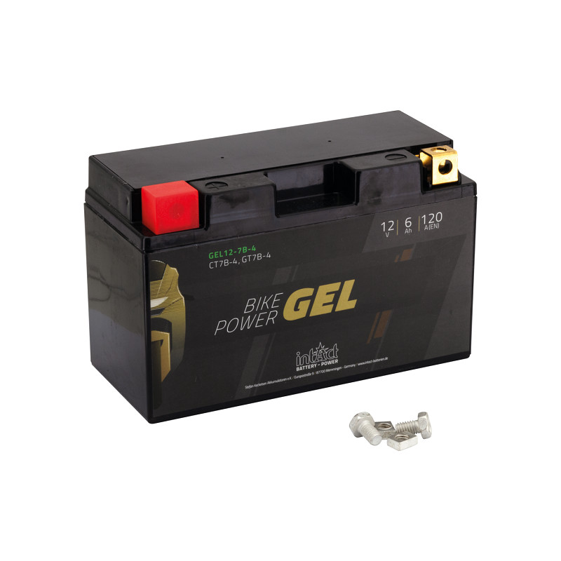 Batterie 12 Volts inTact YT7B-4 6,5 Ah pour aplication custom 738873 Electricité