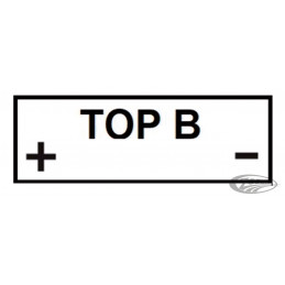 Batterie 12 Volts inTact YT7B-4 6,5 Ah pour aplication custom 738873 Electricité