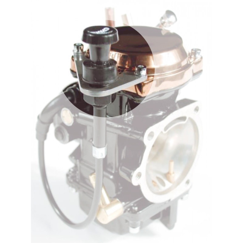 Support de cable de starter custom pour le carburateur Keihin CV des Harley-Davidson 735064 Pièces pour carburateur Keihin CV