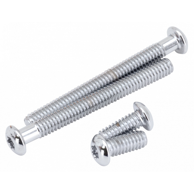 Kit de vis de trappe de visite chromé têtes boutons Torx 720321 Visserie et boulonnerie américaine