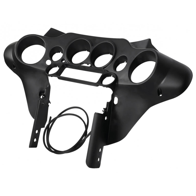 Carénage intérieur Batwing ABS noir brillant OEM 58497-08A 770858 Têtes de Fourche