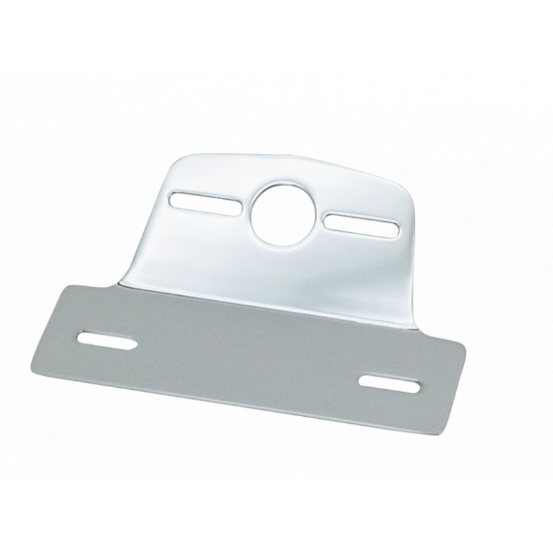 Support chromé universel pour feu arrière et plaque d''immatriculation 095052 Supports feux arrière et plaque