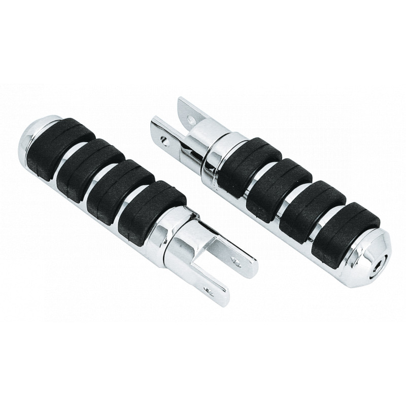 Reposes pieds chromés ISO 361048 Pièces pour Harley-Davidson