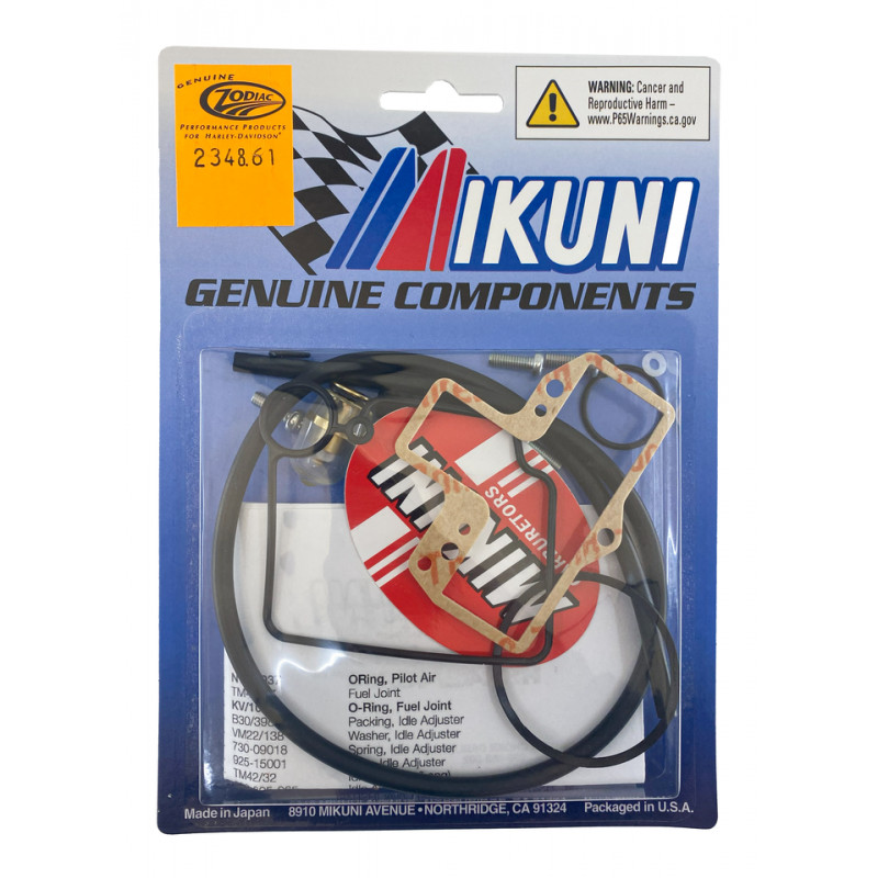 Kit de réparation Mikuni d'origine pour carburateur Mikuni HSR 42 et HSR 45 234861 Carburateur Mikuni HSR 42 pour Harley-Davi...