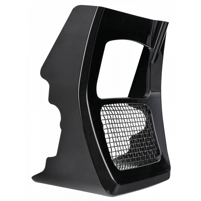 Spoiler cache radiateur d'huile pour Milwaukee Eight Touring noir brillant OEM 57200261DH 770788 Carrosserie, chassis pour Ha...