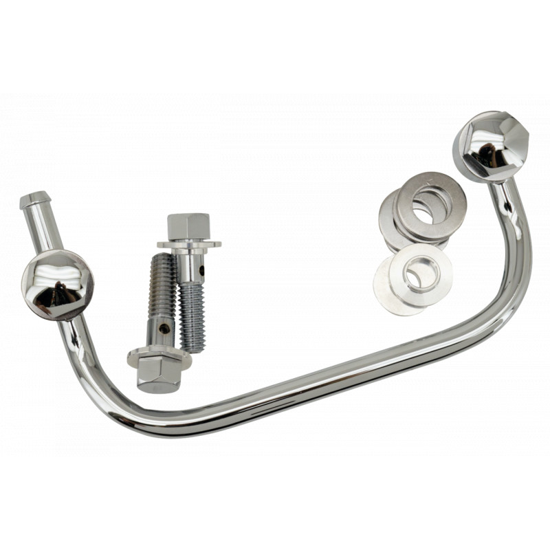 Kit de reniflard chromé pour Harley-Davidson Big Twin 120166 Filtres a Air Kit de reniflard chromé pour Harley-Davidson Big Twin 120166 Filtres a Air
