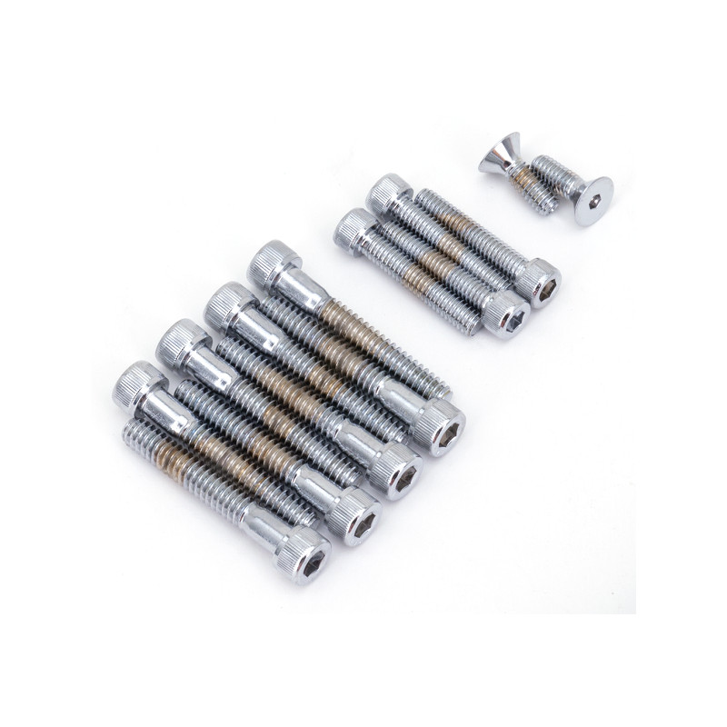 Kit visserie chromé de commodos de guidon Shovelhead et Ironhead 233152 Guidon pour Harley-Davidson Shovelhead 1970-1984