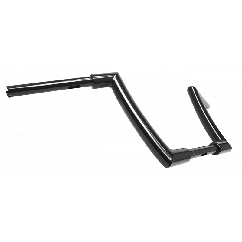 Guidon Ape Hanger style Chicano de 28 cm de hauteur noir mat 053771 Guidons Guidon Ape Hanger style Chicano de 28 cm de hauteur noir mat 053771 Guidons