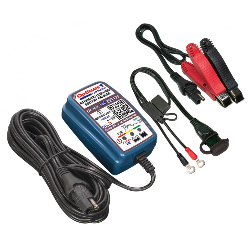 Chargeur de batterie automatique Optimate 1 6 et 12 volts 760372 Chargeurs de batterie