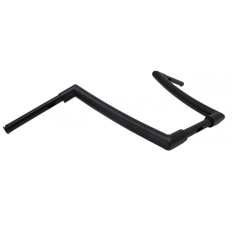 Guidon Ape Hanger style Chicano de 40.5 cm de hauteur noir mat 053775 Guidons Guidon Ape Hanger style Chicano de 40.5 cm de hauteur noir mat 053775 Guidons