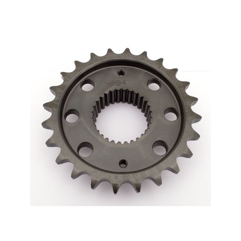 Pignon de sortie de boite 24 dents pour Harley-Davidson Twin Cam boite 6 et Milwaukee Eight 191328 Pignons de Sortie de Boite