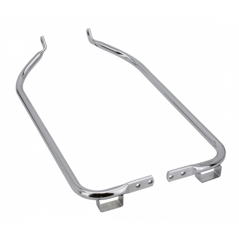 Supports de sacoches chromés pour Touring 302264 Supports de sacoches